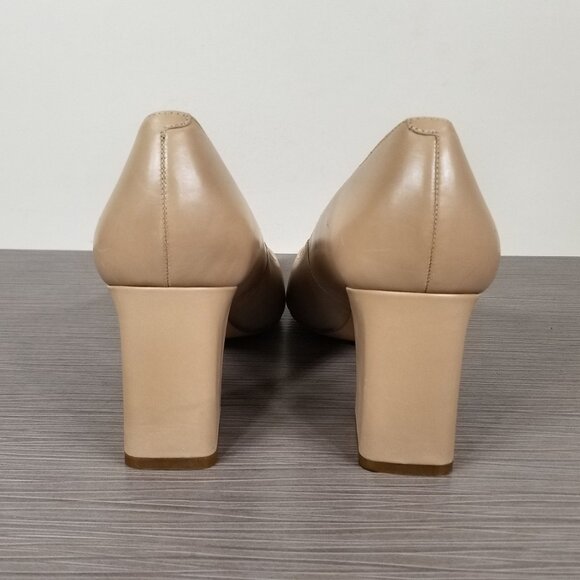 Marc Fisher LTD. Zala Pump, Nude Leather, Womens Size 8.5 M - Picture 5 of 12